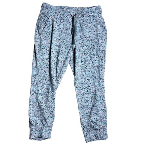 Lululemon ready to rulu neon tweed jacquard jogger pants 8 w6bk4s - Picture 2 of 6